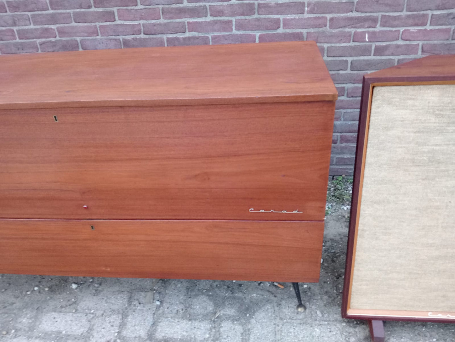 Carad Pro Arte Radiomeubel  v2 & Corner 8872 luidsprekers (bieden)